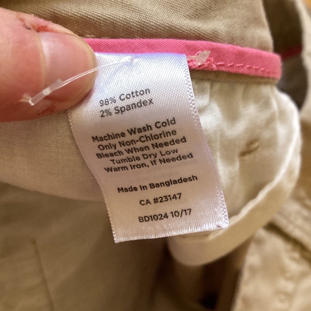 Talbots Tan Girlfriend Chino Shorts - Picture 4 of 4